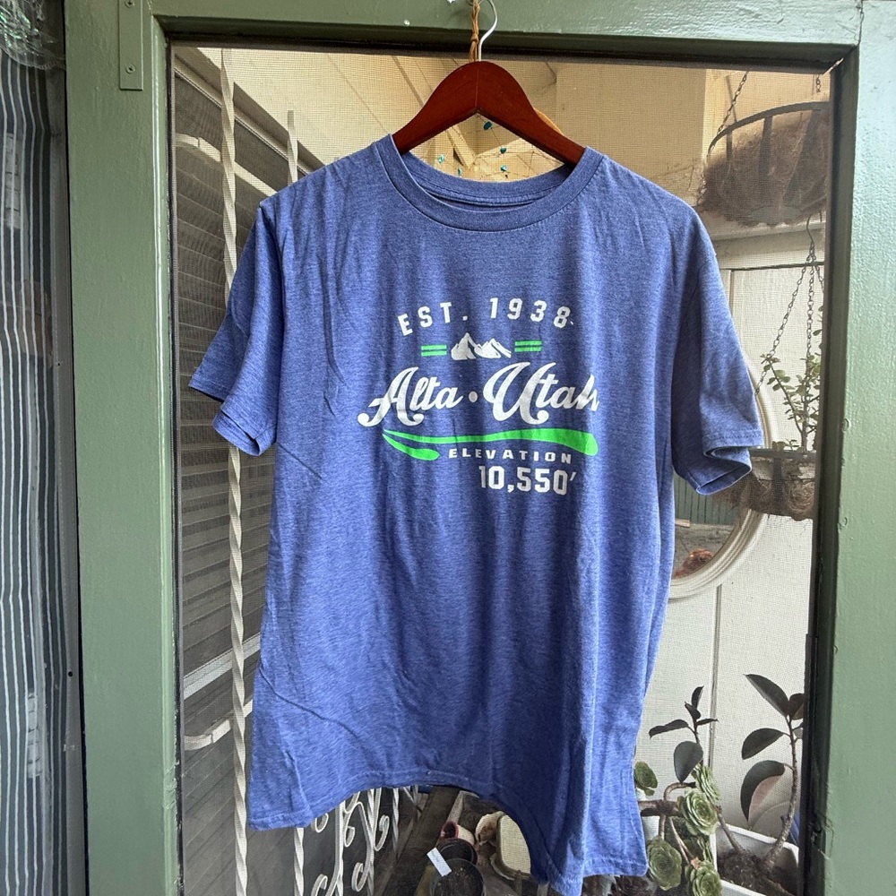 Blue Graphic T-Shirt